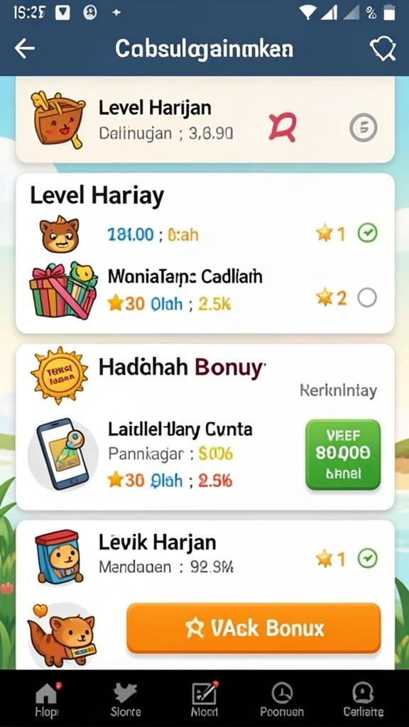 api77 - Tampilan antarmuka pengguna yang intuitif.