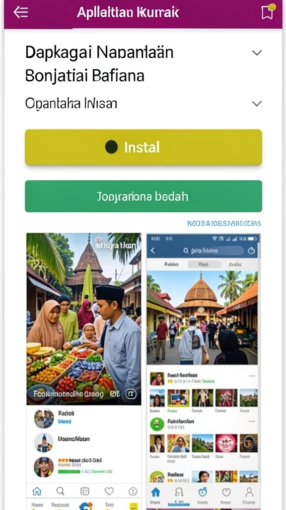 danavip - Tampilan awal aplikasi DANAVIP yang menarik.