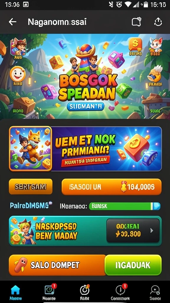 megahoki - Interaksi sosial dengan pemain lain.