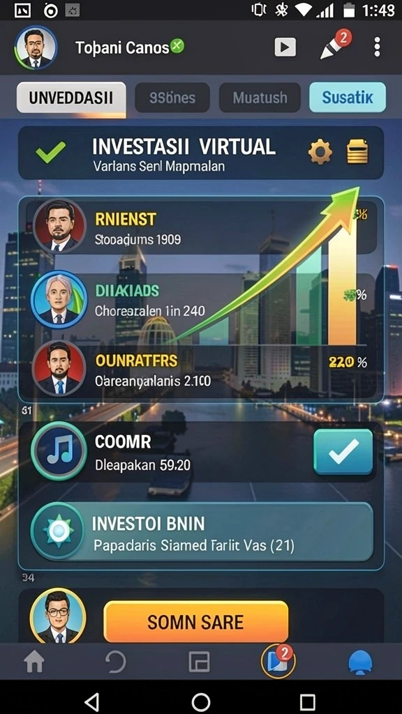 monte77 - Tangkapan layar yang menunjukkan tampilan utama game MONTE77.