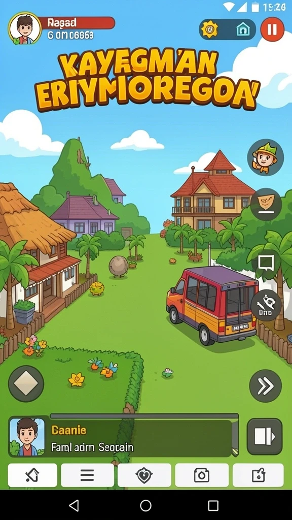 pakarjp - Tangkapan layar menampilkan gameplay yang seru.