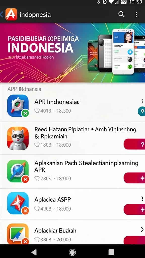rprr - Tampilan antarmuka yang user-friendly dan menarik.