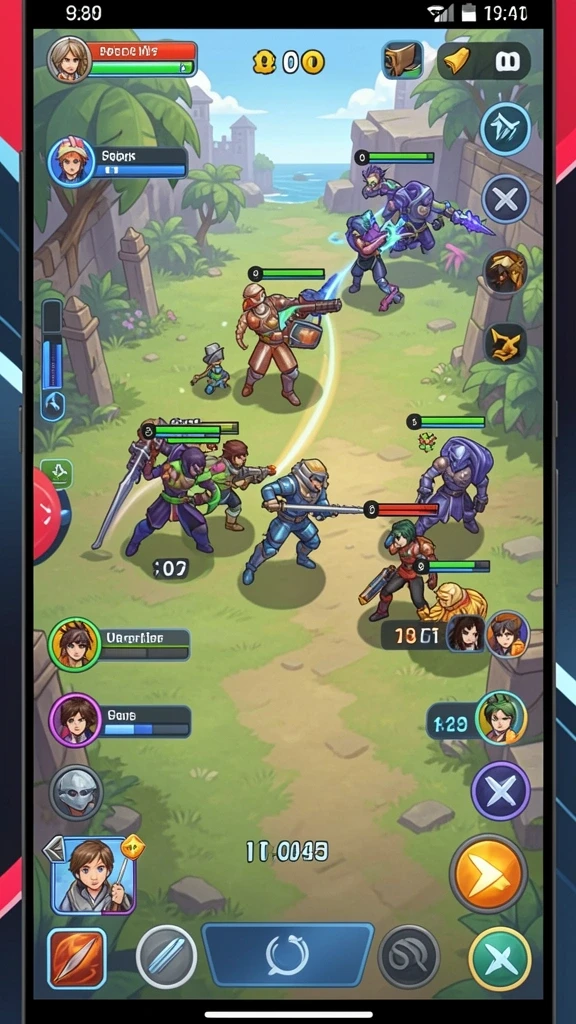 rsngame - Tangkapan layar menampilkan karakter utama dalam misi.